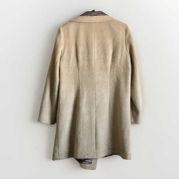 Soft Surroundings Wool Blend Greenwich Coat Jacket Size Petite Medium PM - Picture 2 of 5